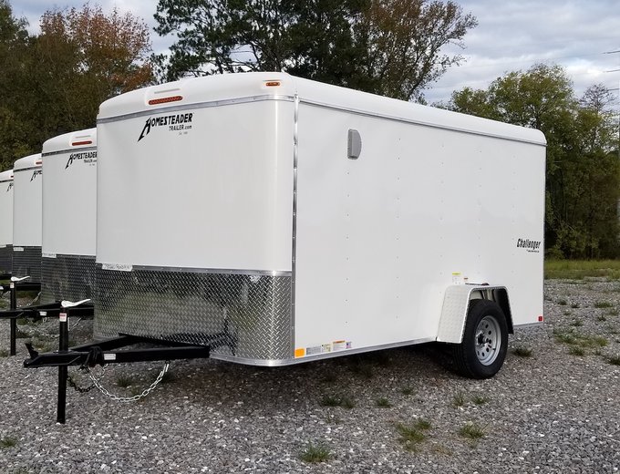 Trailers | Get Price for Homesteader 7x12 Enclosed