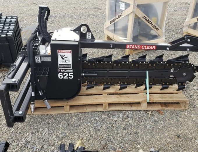 Skid Steer Attachments | Buy PALADIN 625  TRENCHER Online