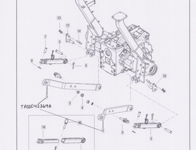 Branson 3-Point Lift System | Buy Lower Link - Horizontal Lift Arm Online