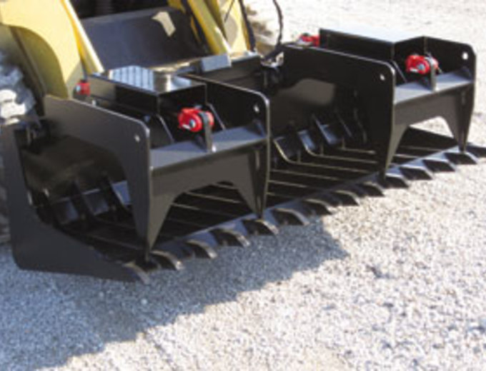 Skid Steer Attachments | WORK SAVER 78 INCH GRAPPLE For Sale Near Me
