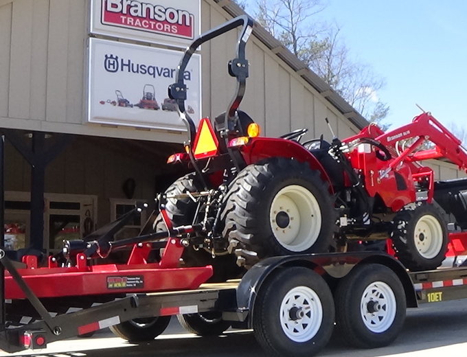 3515H Tractor and Big Tex Trailer Package For Sale Reed and Reed Sales